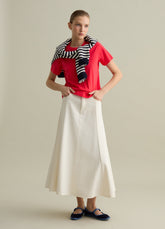 Ovs Cotton T-Shirt With Round Neck